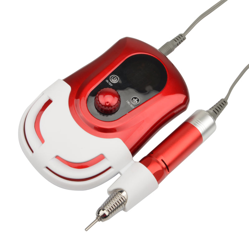 Madenia high quality  rechargeable nail drill red