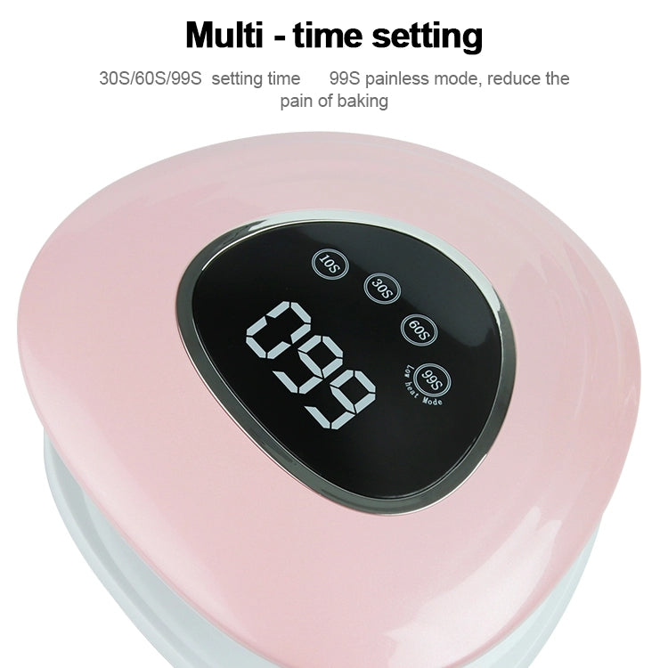 Madenia 60w rechargeable  UV led nail lamp pink